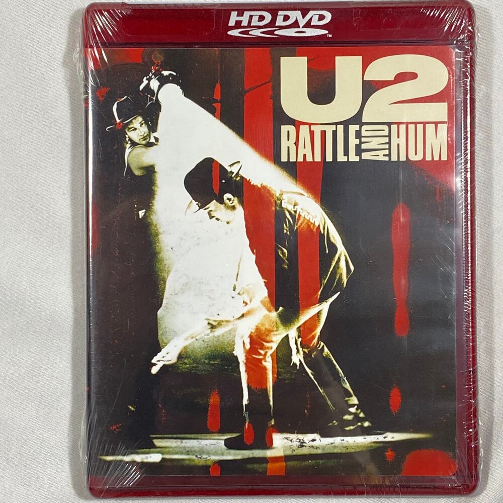 U2 Rattle and Hum HD DVD Rock Music Concert Documentary Paramount New Sealed